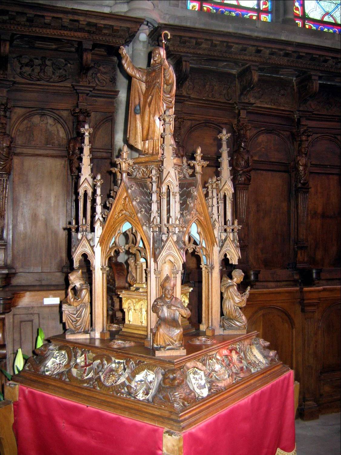 Chasse saint Colomban de Luxeuil