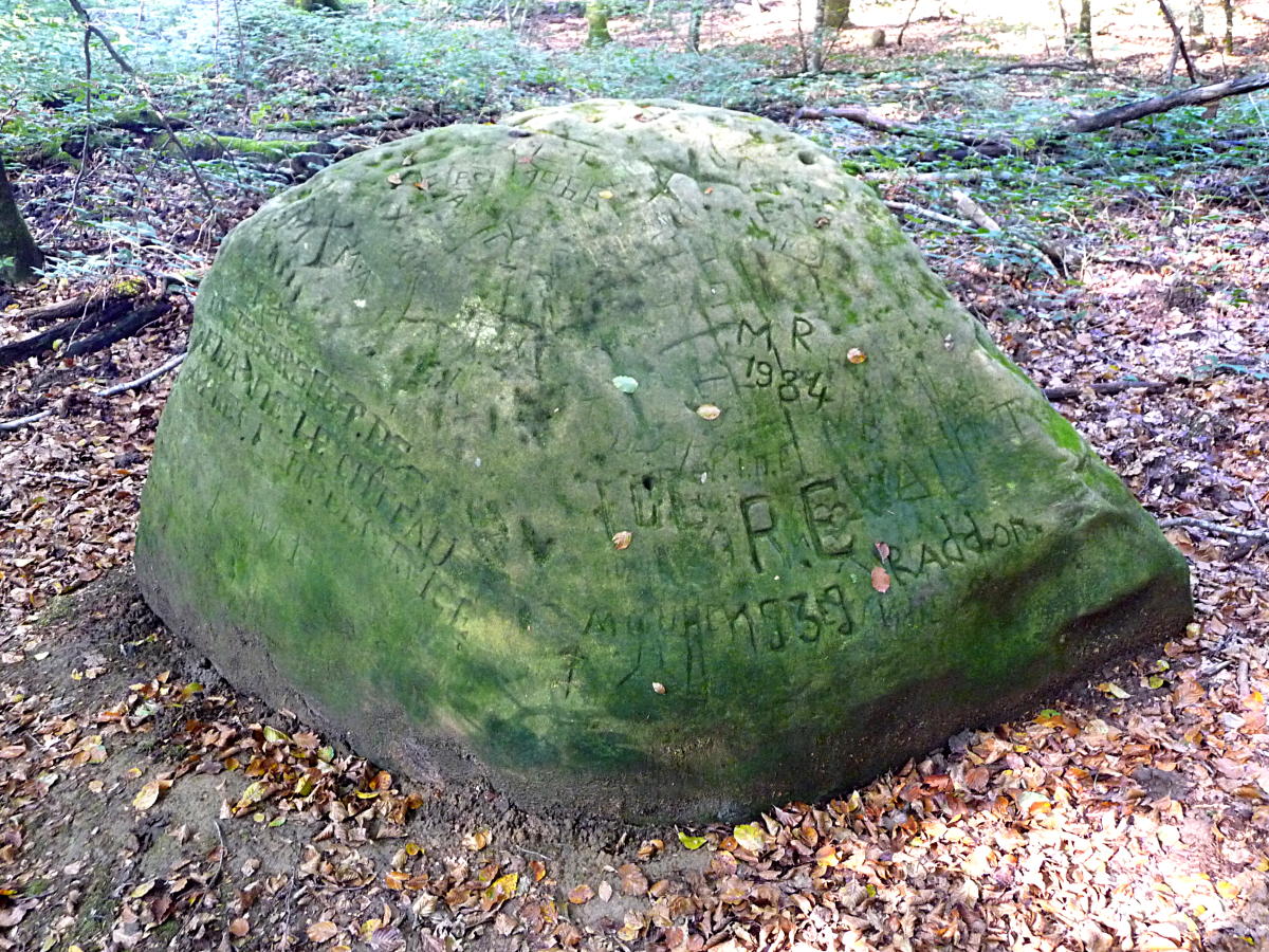 Pierre du mouton Raddon Chapendu Haute-Saône