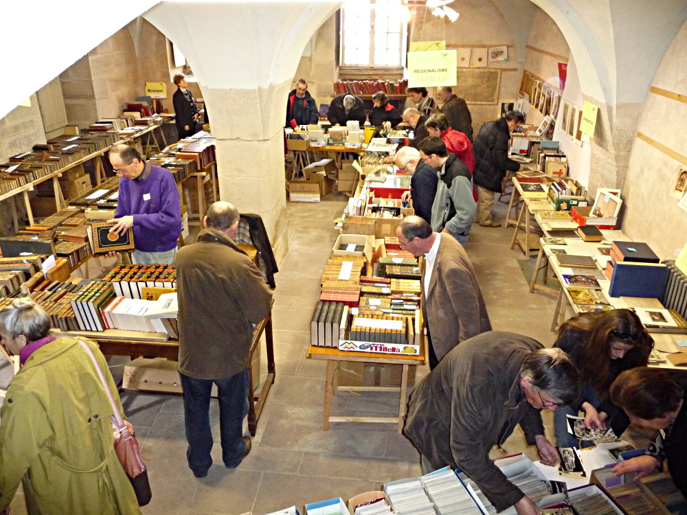 foire aux livres 2009 abbaye st Colomban 