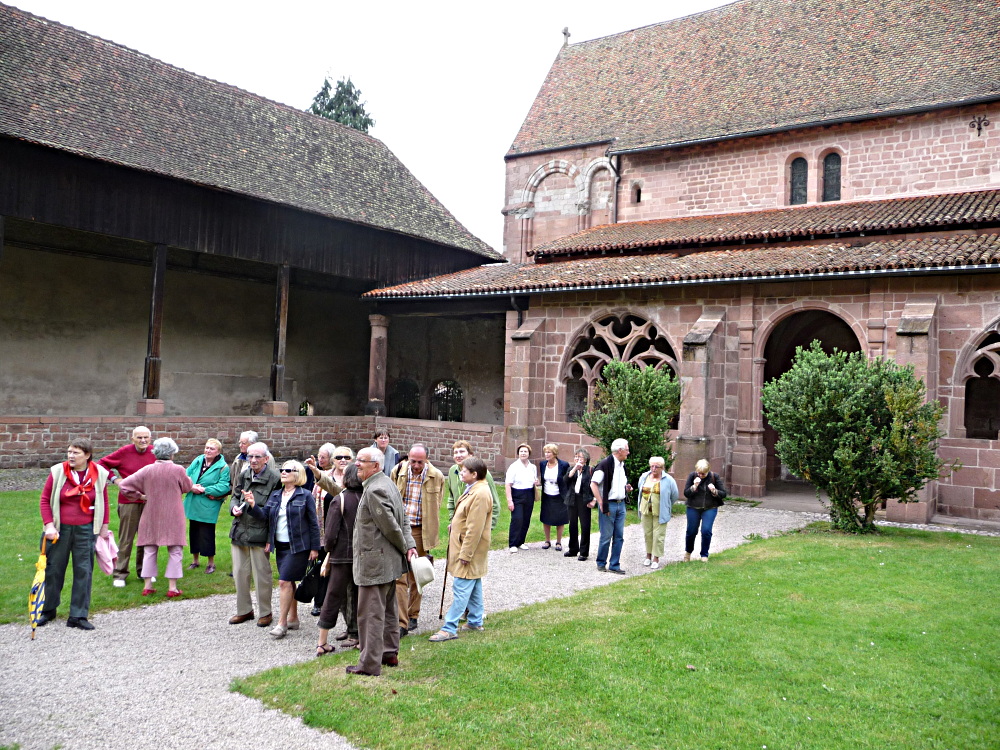 Le cloître de Saint Dié