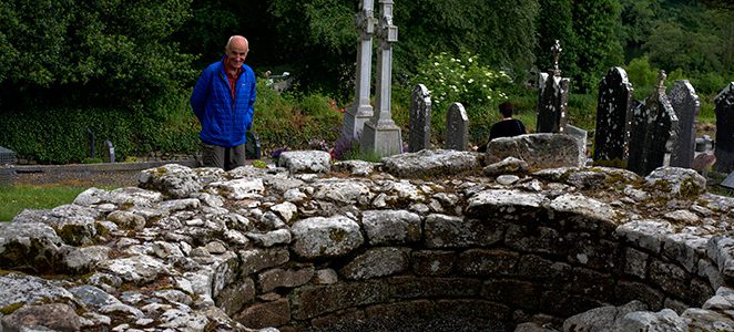 Un pèlerin sur le Turas Columbanus