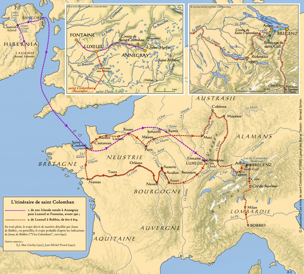 Itinéraire version 01-04-2015 av loupes et légende