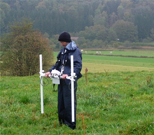 Gerard Dowling, université de Galway, département d'archéologie, Annegray octobre 2010