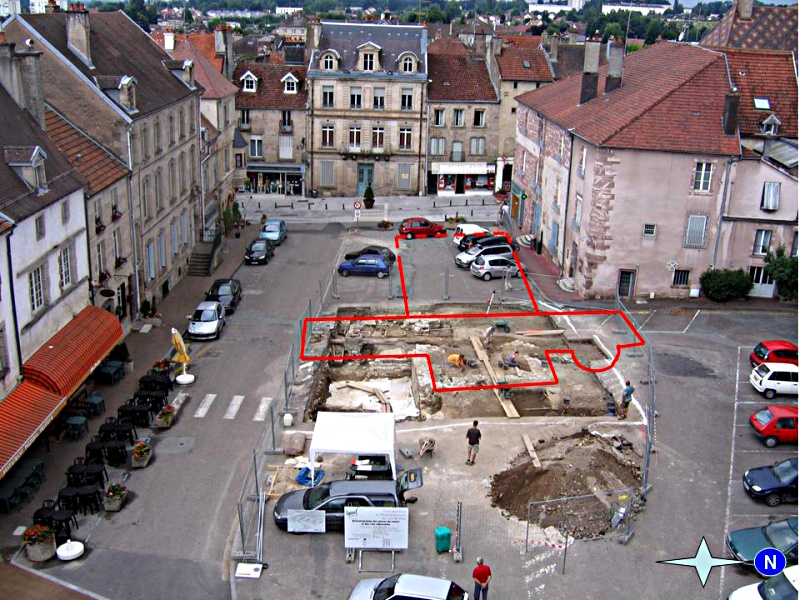 place de la République Luxeuil /photoAASC