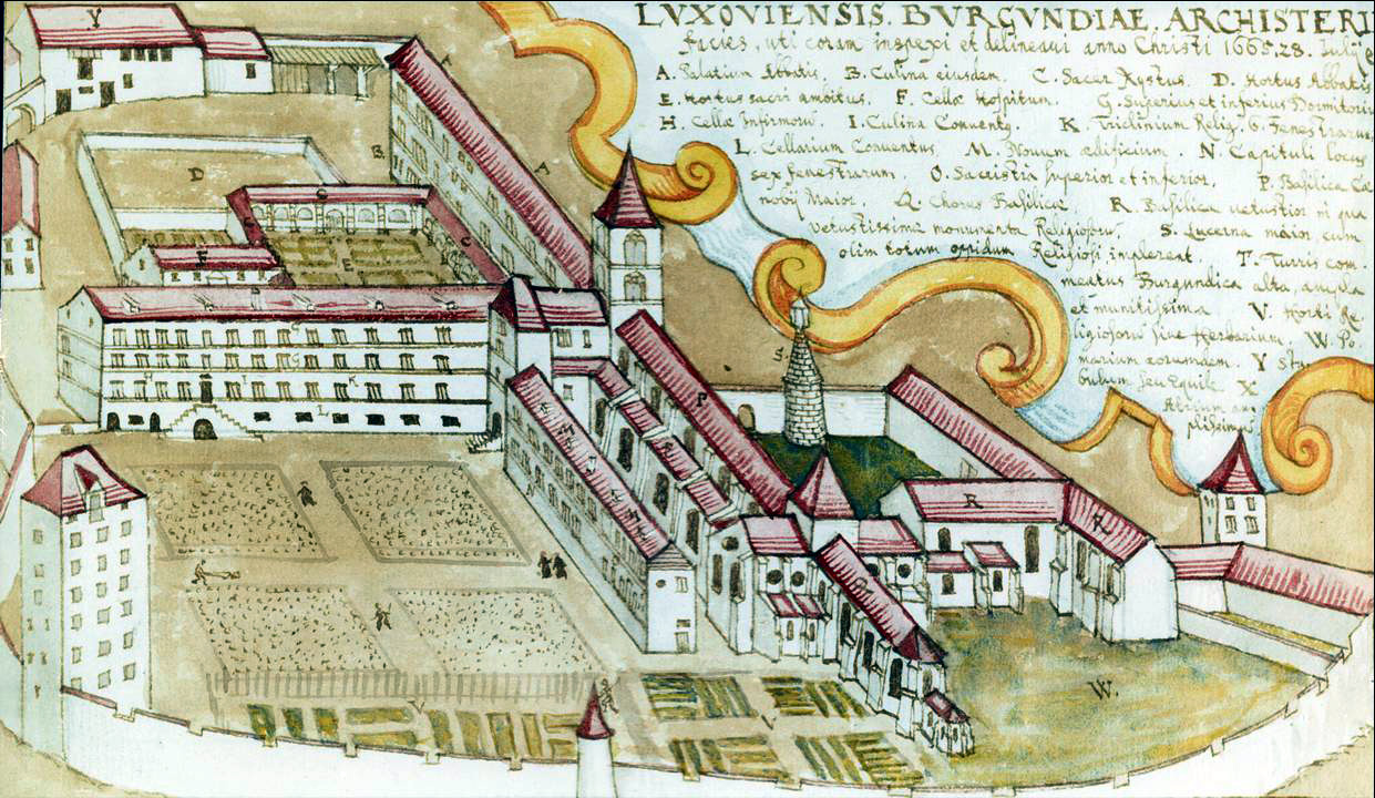 G. Bucelin Luxeuil/ Wurtembergische landes bibliothek Stuttgard droits photos réservés
