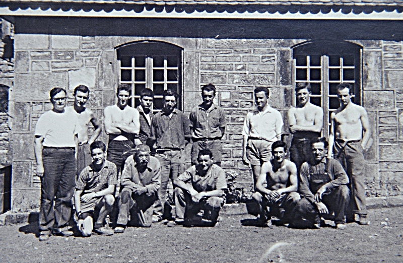 Photo souvenir du groupe d'irlandais et de Lyonnais - Photo AASC