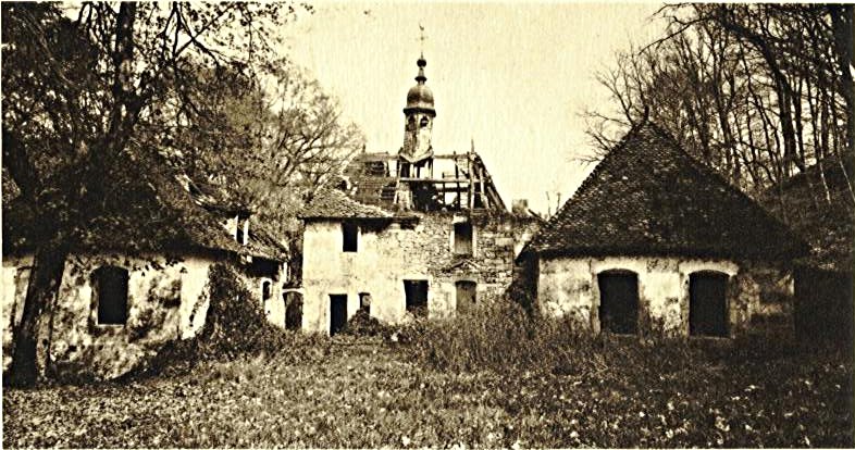 L'ermitage vers 1940 - Photo J. Perrin Luxeuil (Hte-Saône)