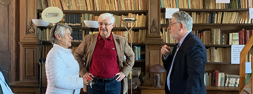 Le 23 mai 2026, visite de son Excellence M. Niall Burgess, ambassadeur d’Irlande, Mme Marie Morgan Burgess, son épouse à Luxeuil-les-Bains